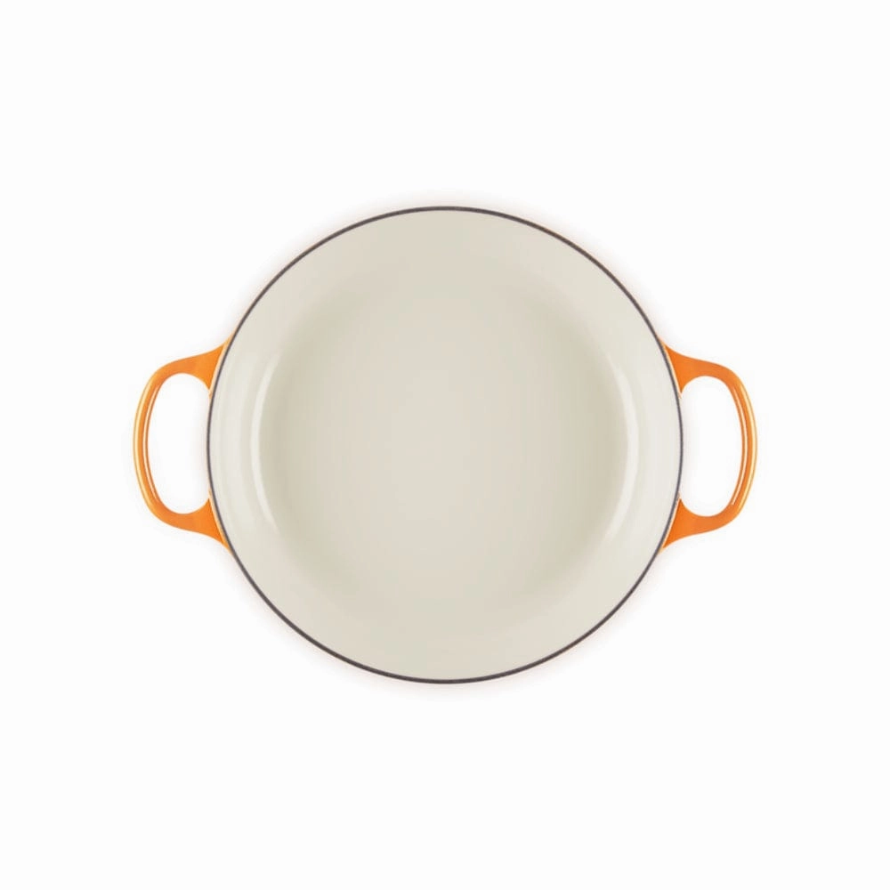 Le Creuset Flamme Dore Shallow Casserole 30cm