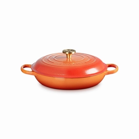 Le Creuset Flamme Dore Shallow Casserole 30cm Kitchen,modern kitchen essentials