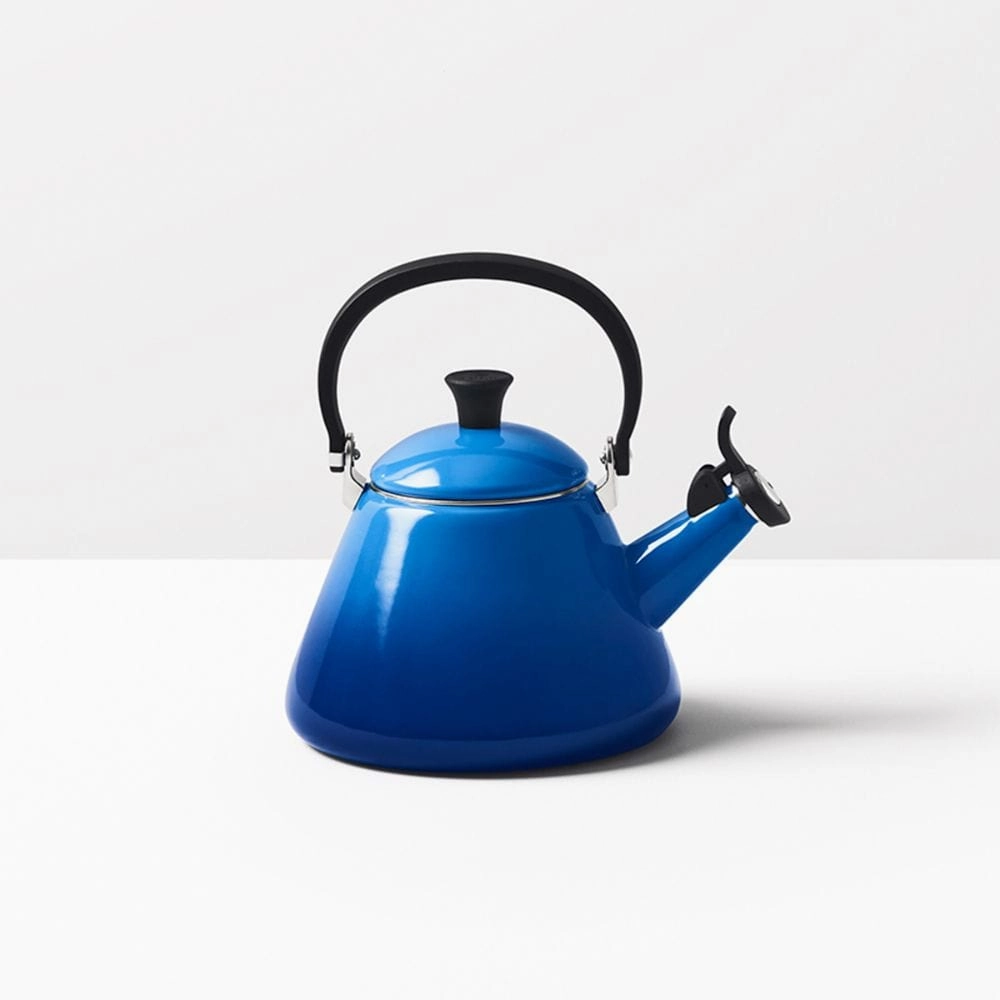 Le Creuset Kone Kettle with Fixed Whistle 1.6L Azure