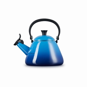 Le Creuset Kone Kettle with Fixed Whistle 1.6L Azure Kitchen,modern kitchen essentials