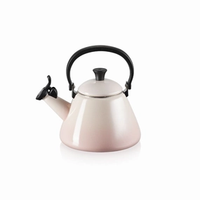 Le Creuset Kone Kettle with Fixed Whistle 1.6L Shell Pink Kitchen,modern kitchen essentials