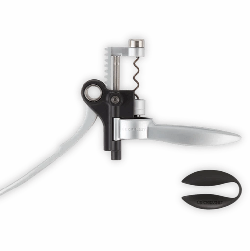 Le Creuset LM 250 Satin Chrome Lever Model with Foil Cutter