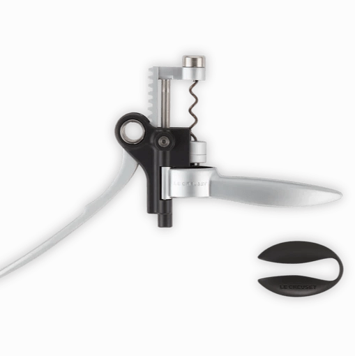 Le Creuset LM 250 Satin Chrome Lever Model with Foil Cutter