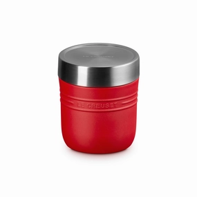 Le Creuset On The Go Food Flask 500ml In Cerise Kitchen Accessories,kitchen counter accessories