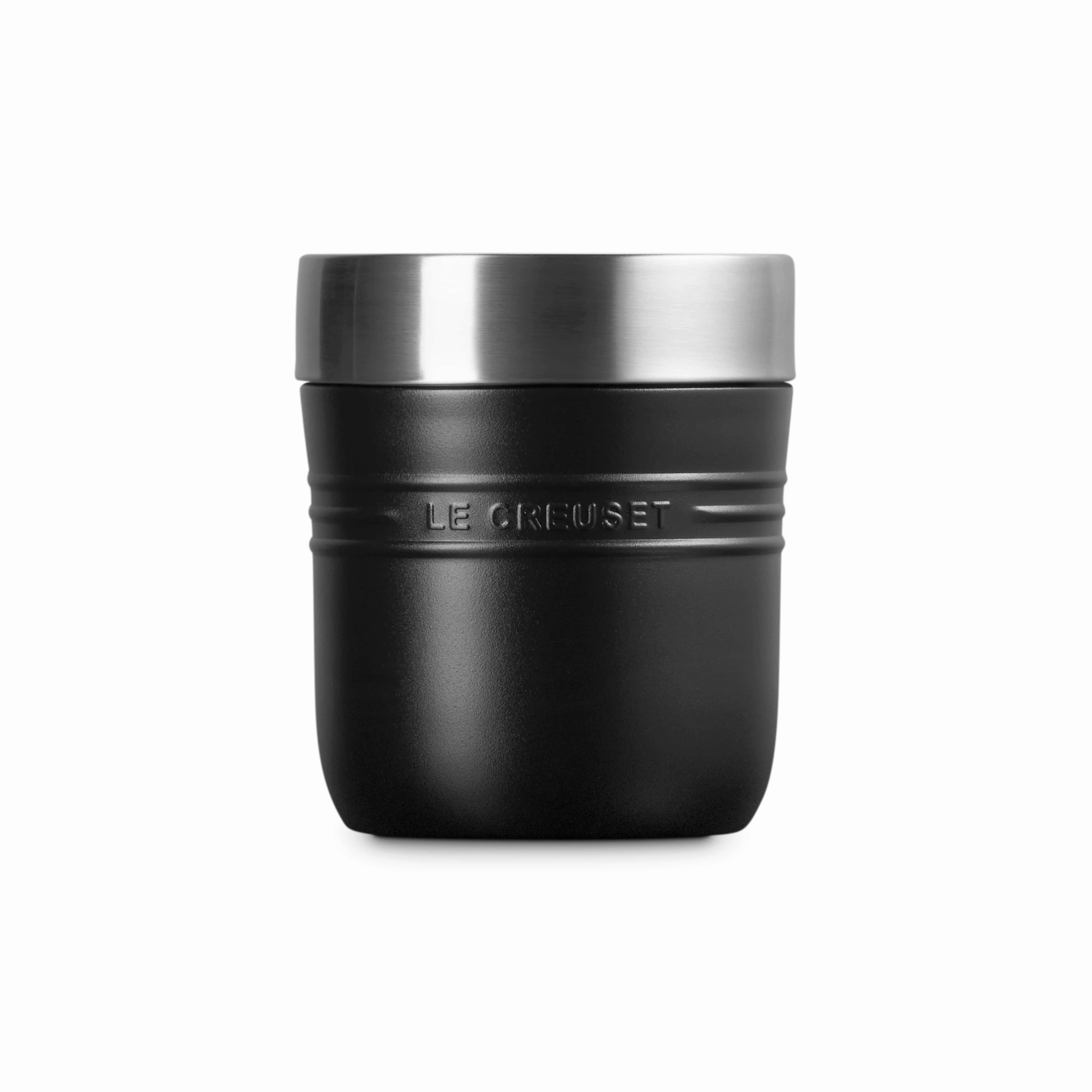 Le Creuset On The Go Food Flask 500ml Matte Black
