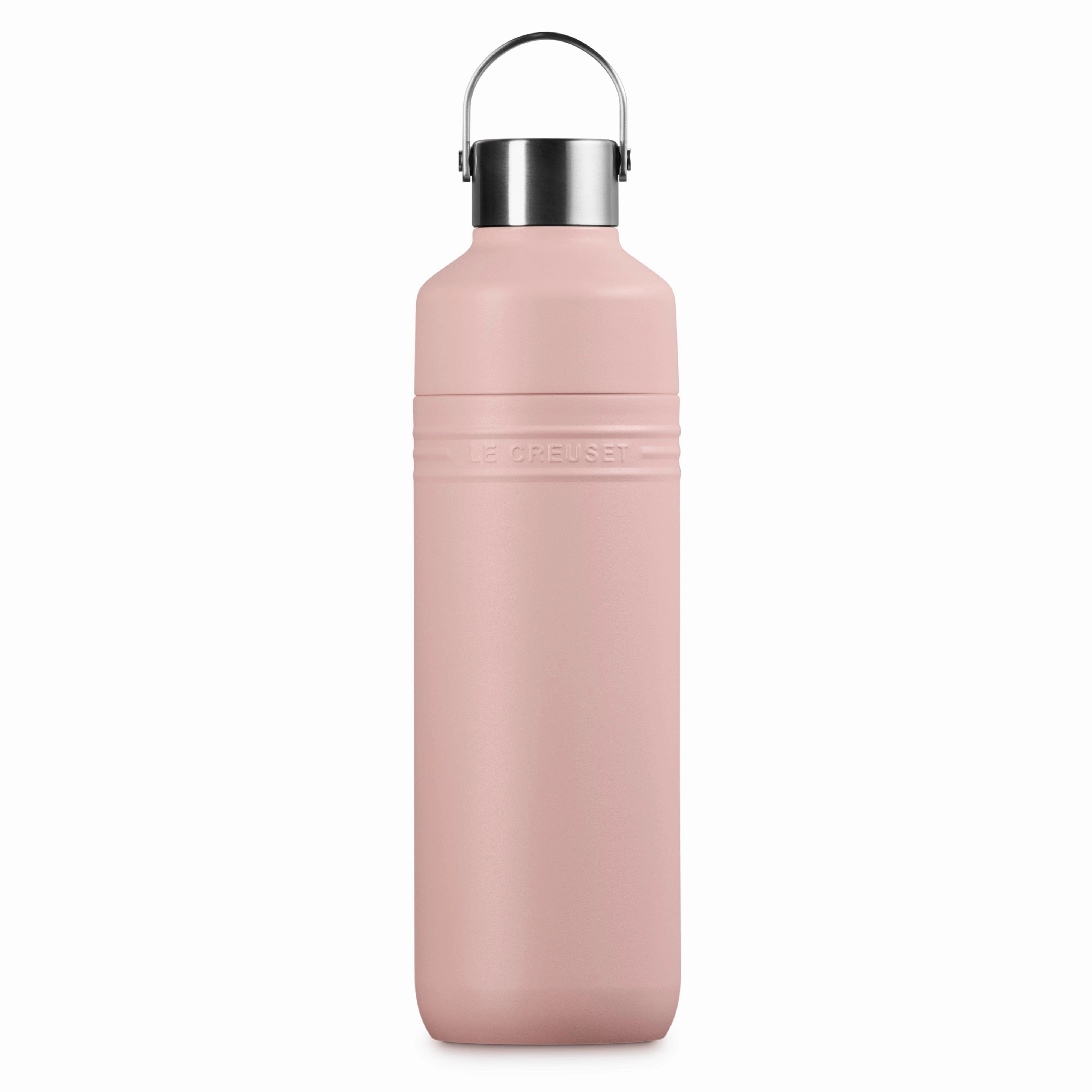 Le Creuset On The Go Insulated Water Bottle1L Shell Pink
