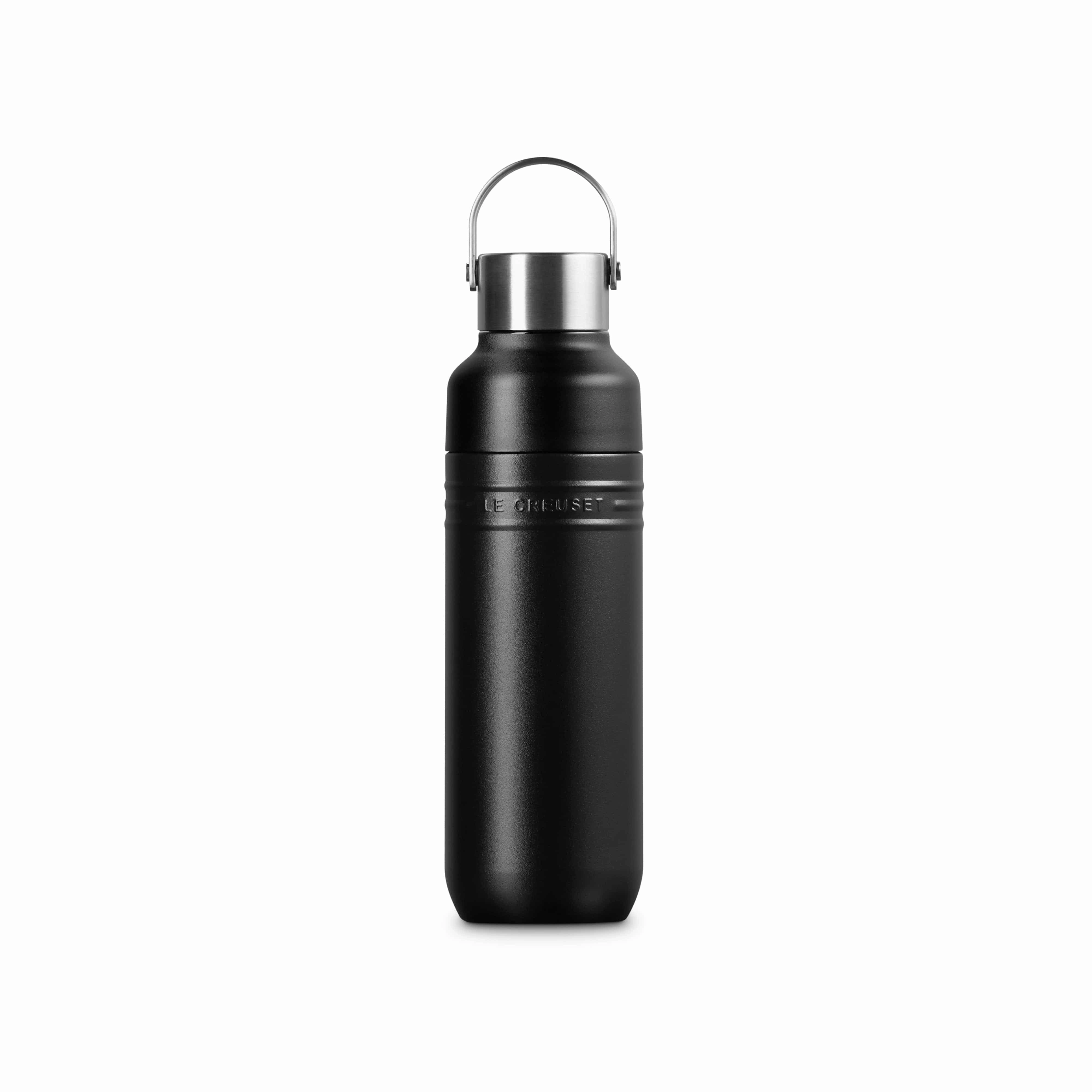 Le Creuset On The Go Insulated Water Bottle500ml Matte Black