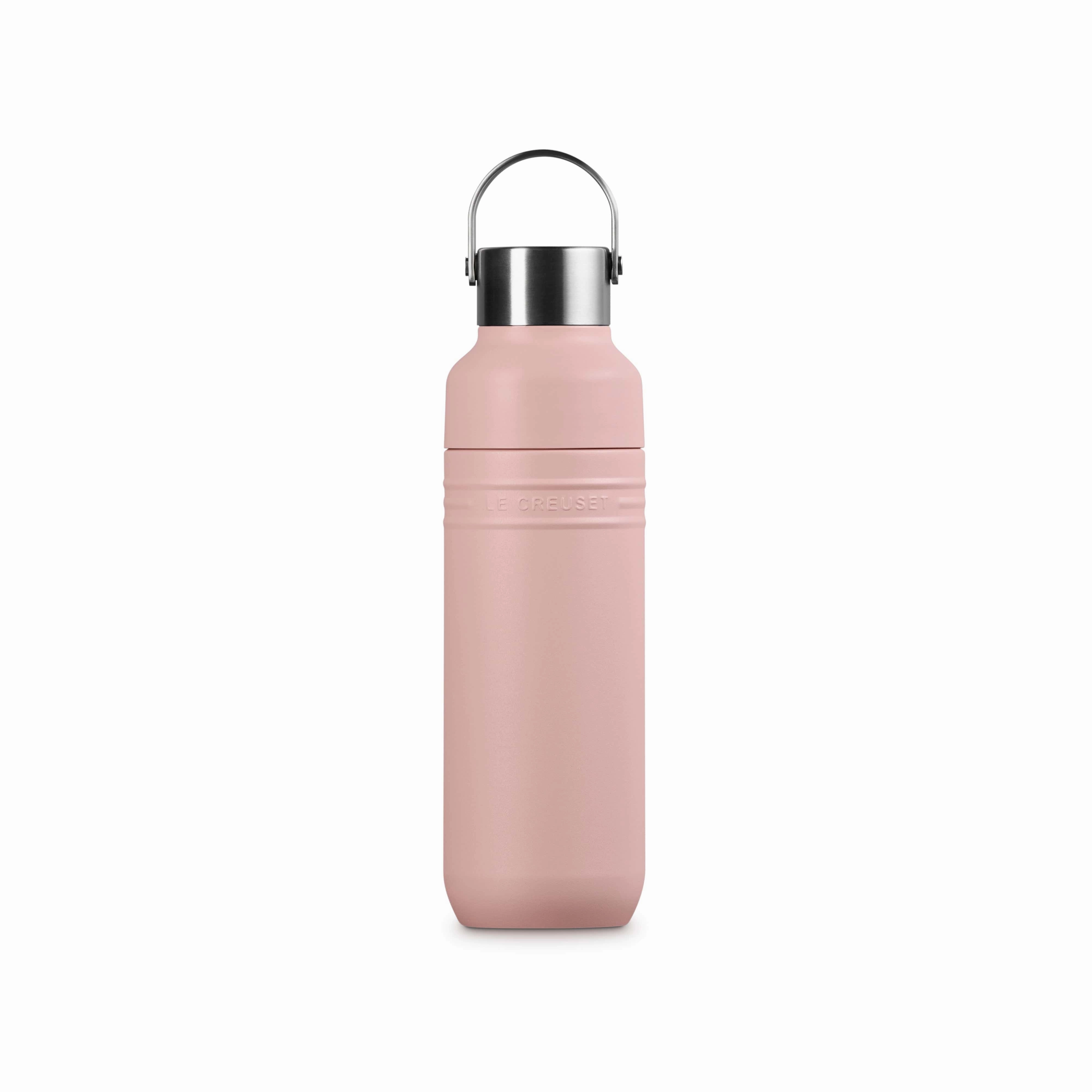 Le Creuset On The Go Insulated Water Bottle500ml Shell Pink