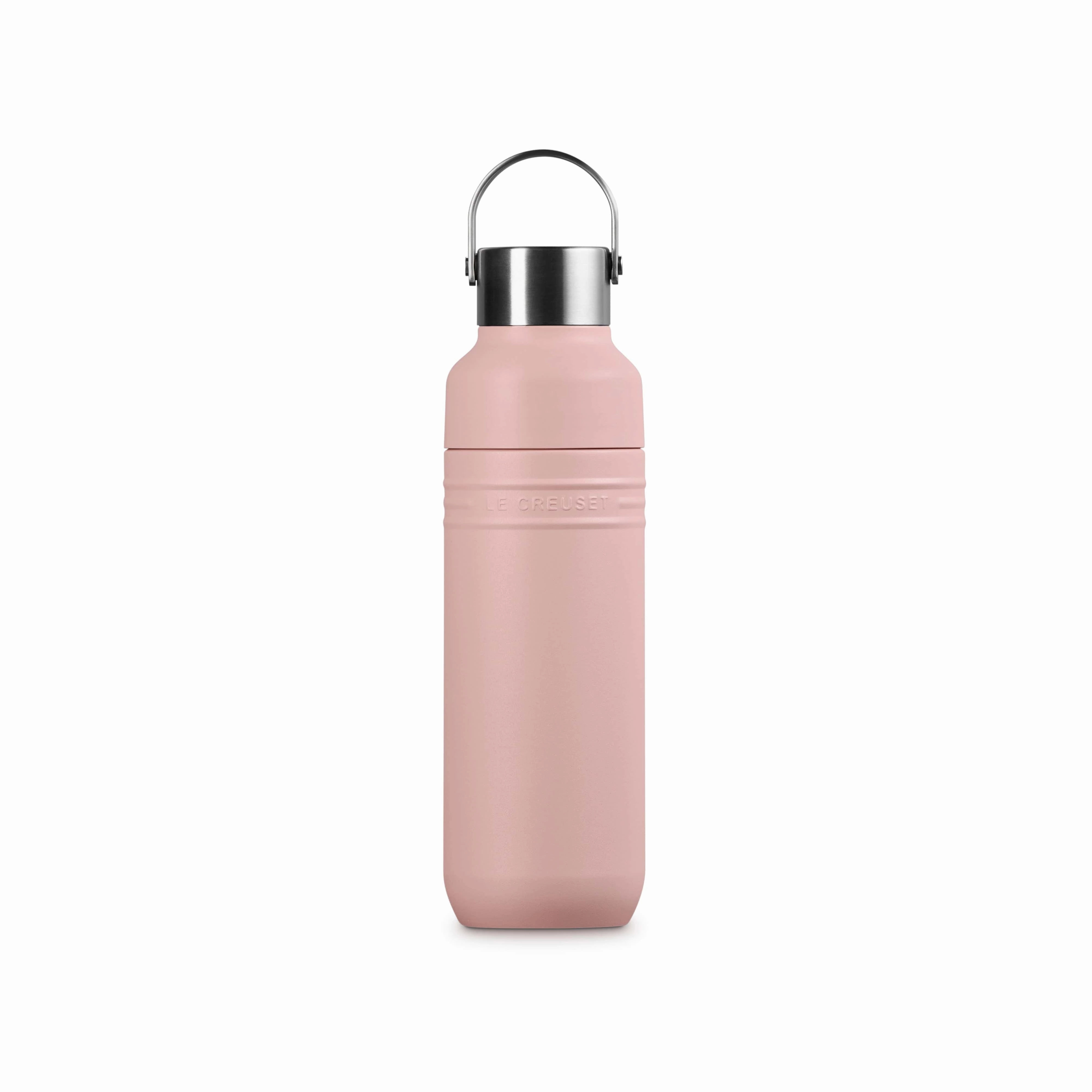Le Creuset On The Go Insulated Water Bottle500ml Shell Pink