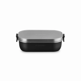 Le Creuset On The Go Lunch Box 900ml Matte Black Food Preparation,cutting boards set