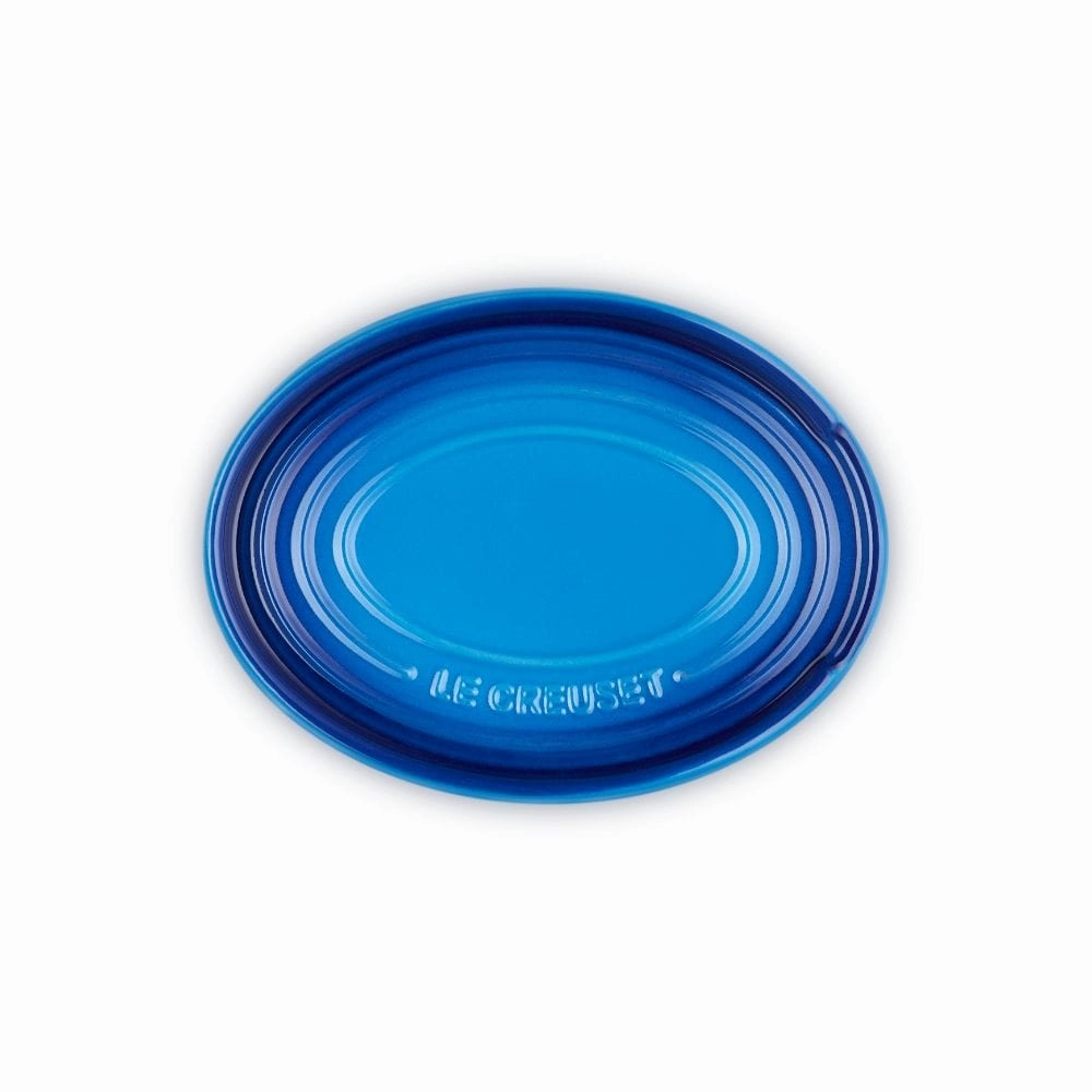 Le Creuset Oval Spoon Rest In Azure