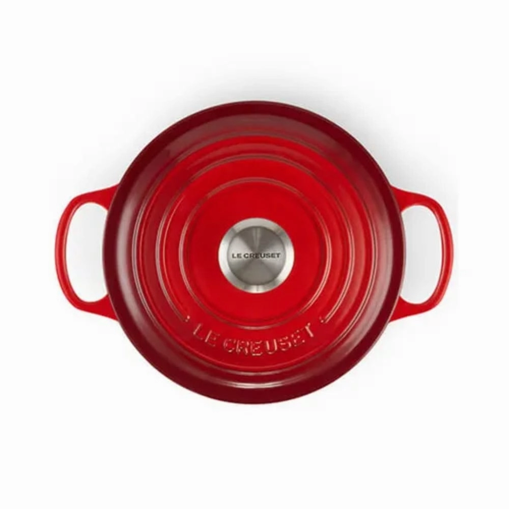 Le Creuset Round Casserole 24 Cerise In Cerise