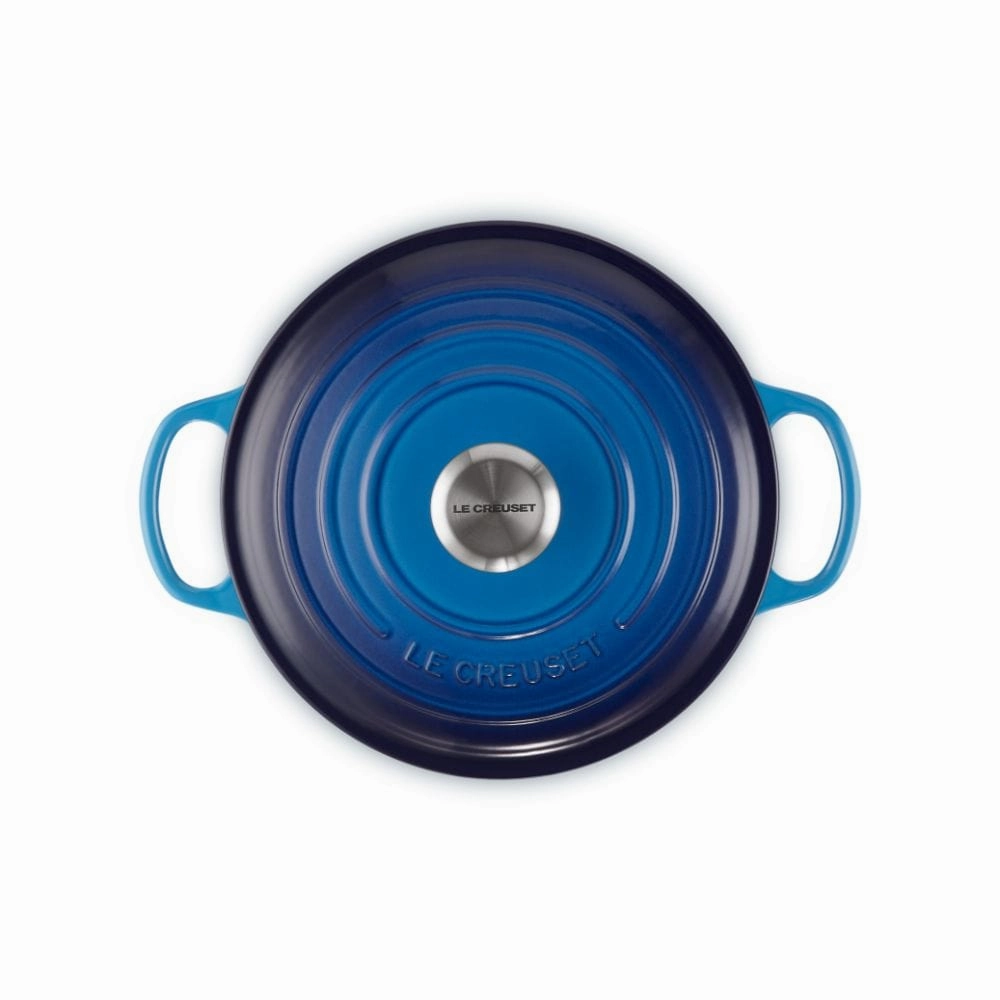 Le Creuset Round Casserole 24Cm In Azure
