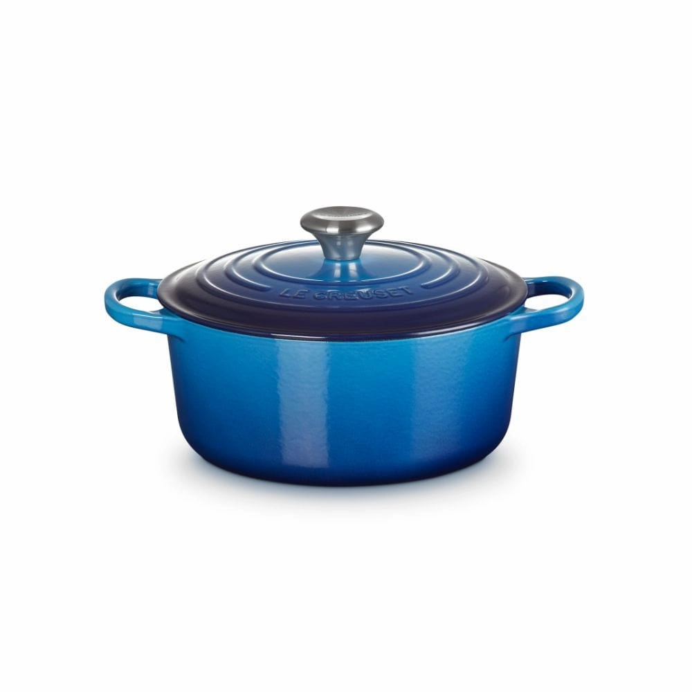 Le Creuset Round Casserole 24Cm In Azure