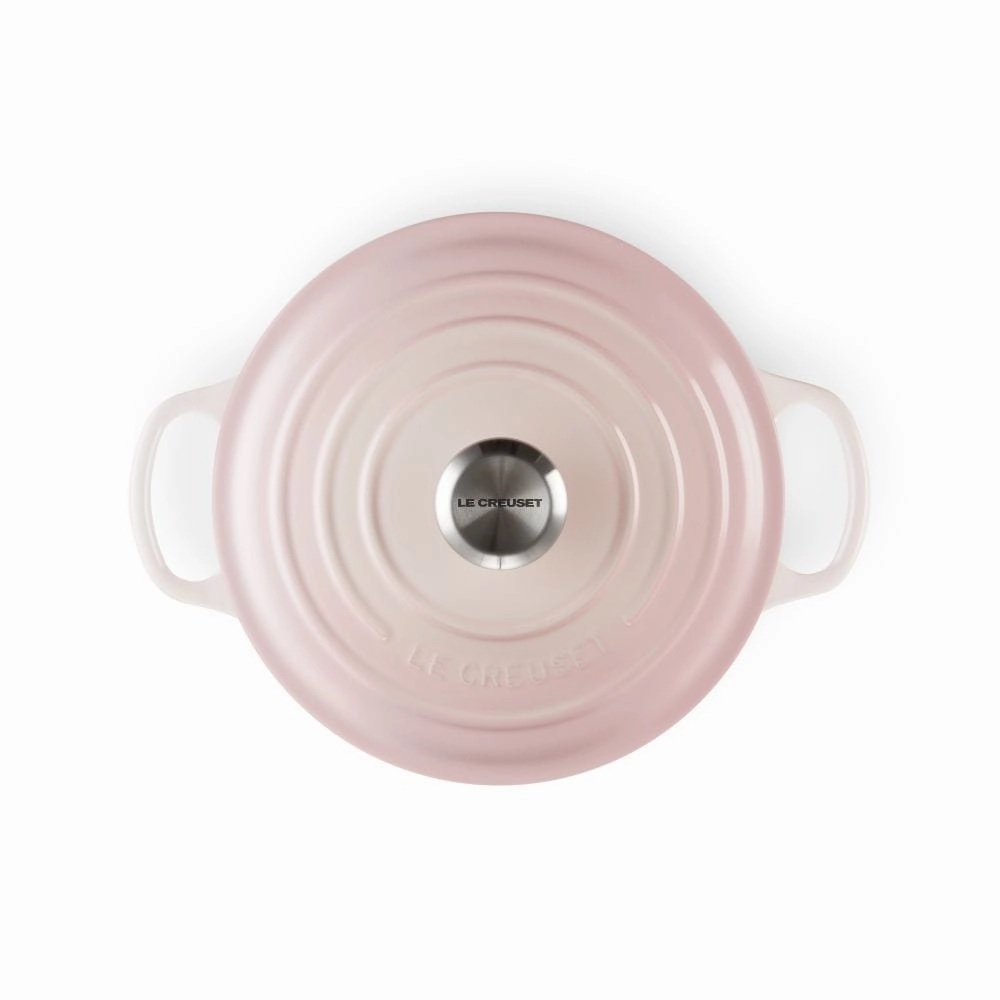Le Creuset Round Casserole 24cm Shell Pink