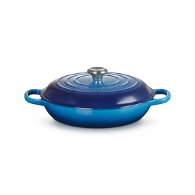 Le Creuset Shallow Casserole 30cm Azure Kitchen,modern kitchen essentials