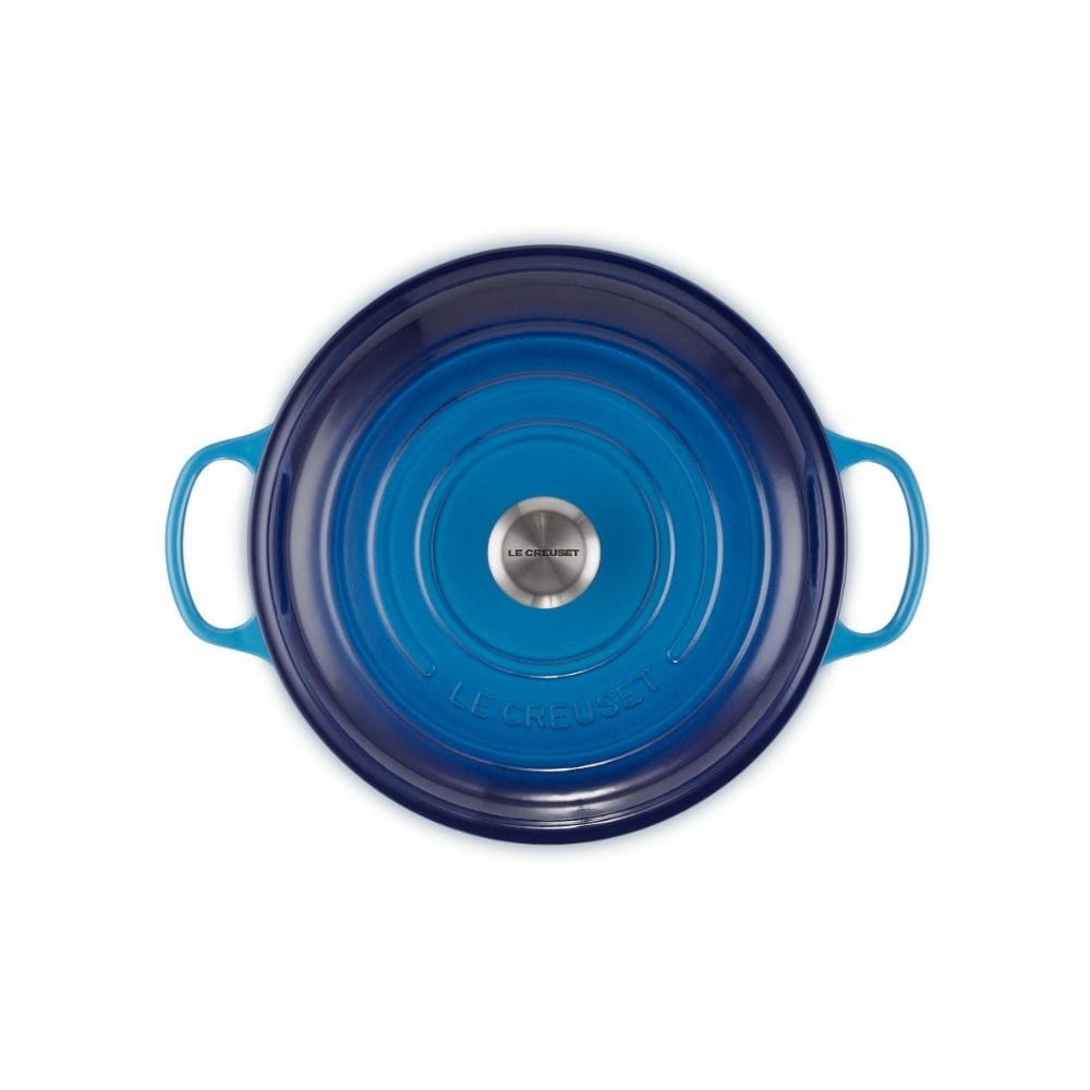 Le Creuset Shallow Casserole 30cm Azure