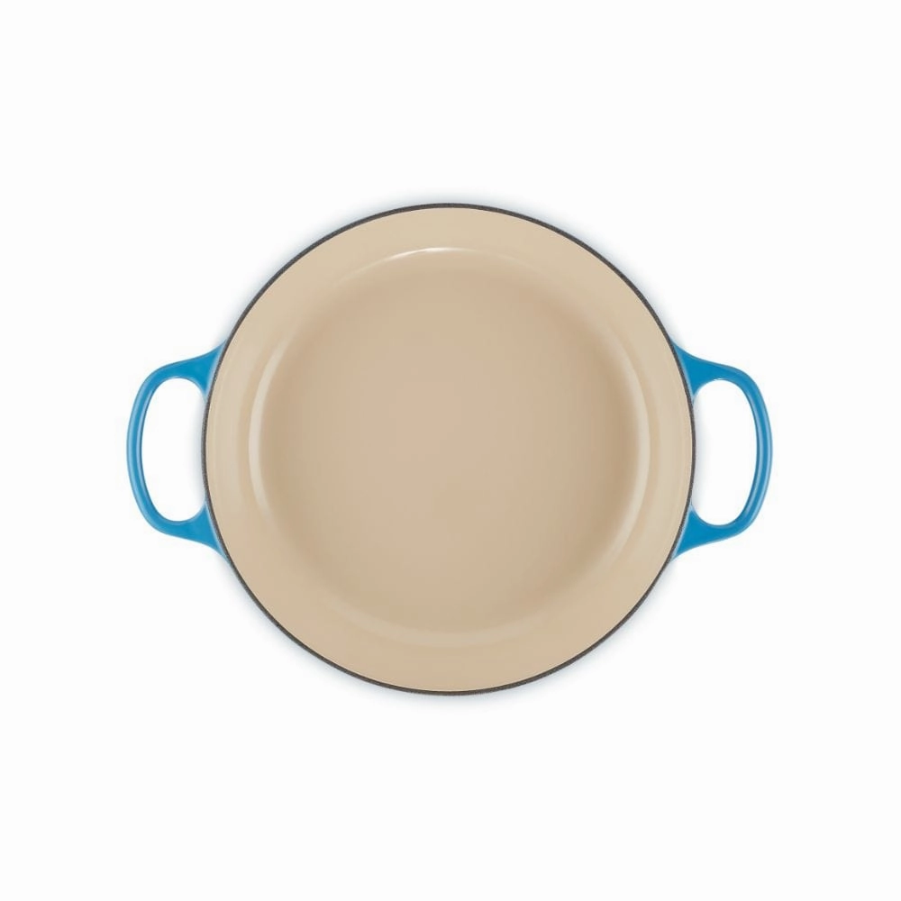 Le Creuset Shallow Casserole 30cm Azure