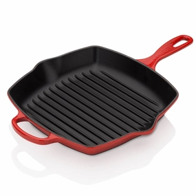 Le Creuset Signature Cast Iron 26cm Square Grillit Cerise Kitchen,modern kitchen essentials