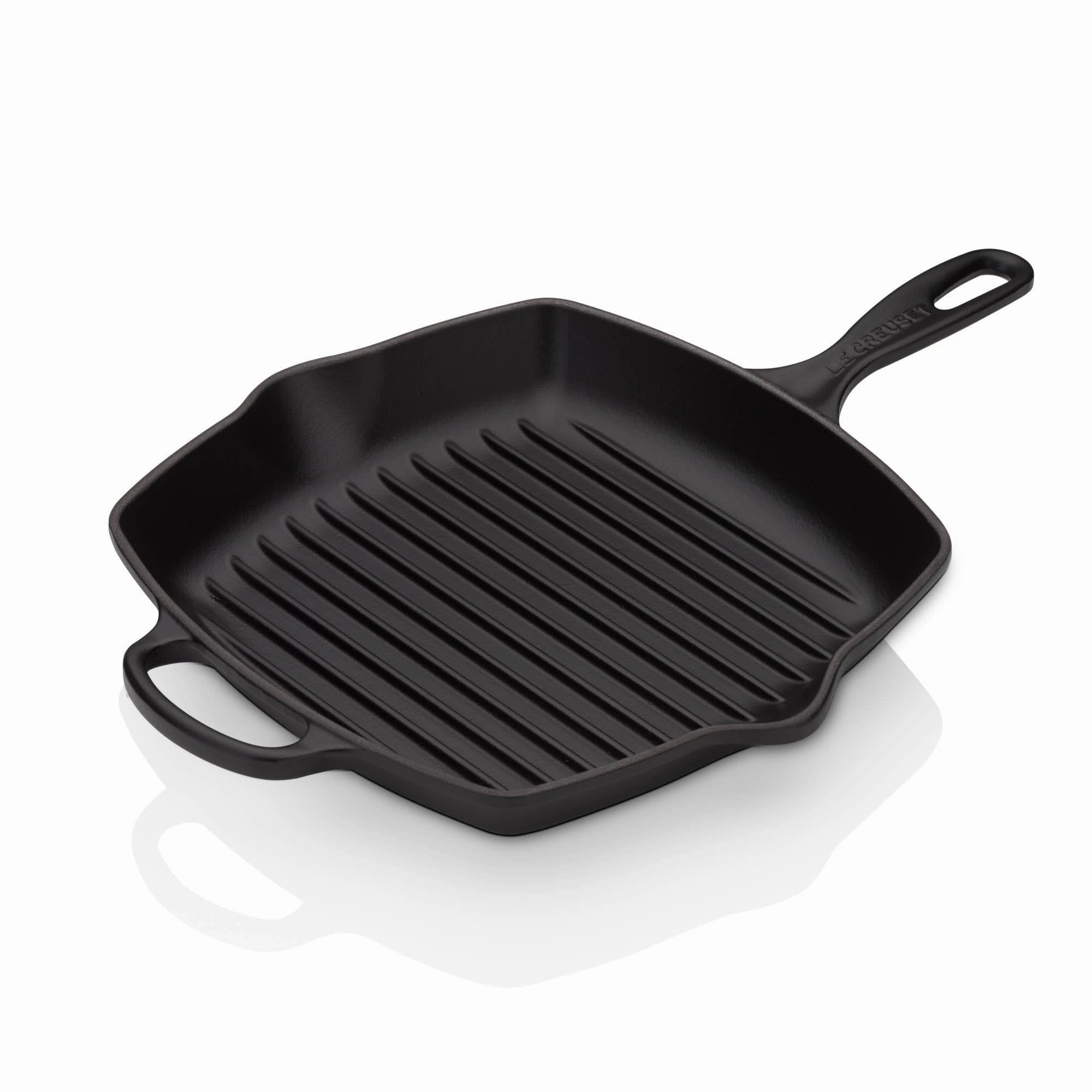 Le Creuset Signature Cast Iron 26cm Square Grillit Cerise