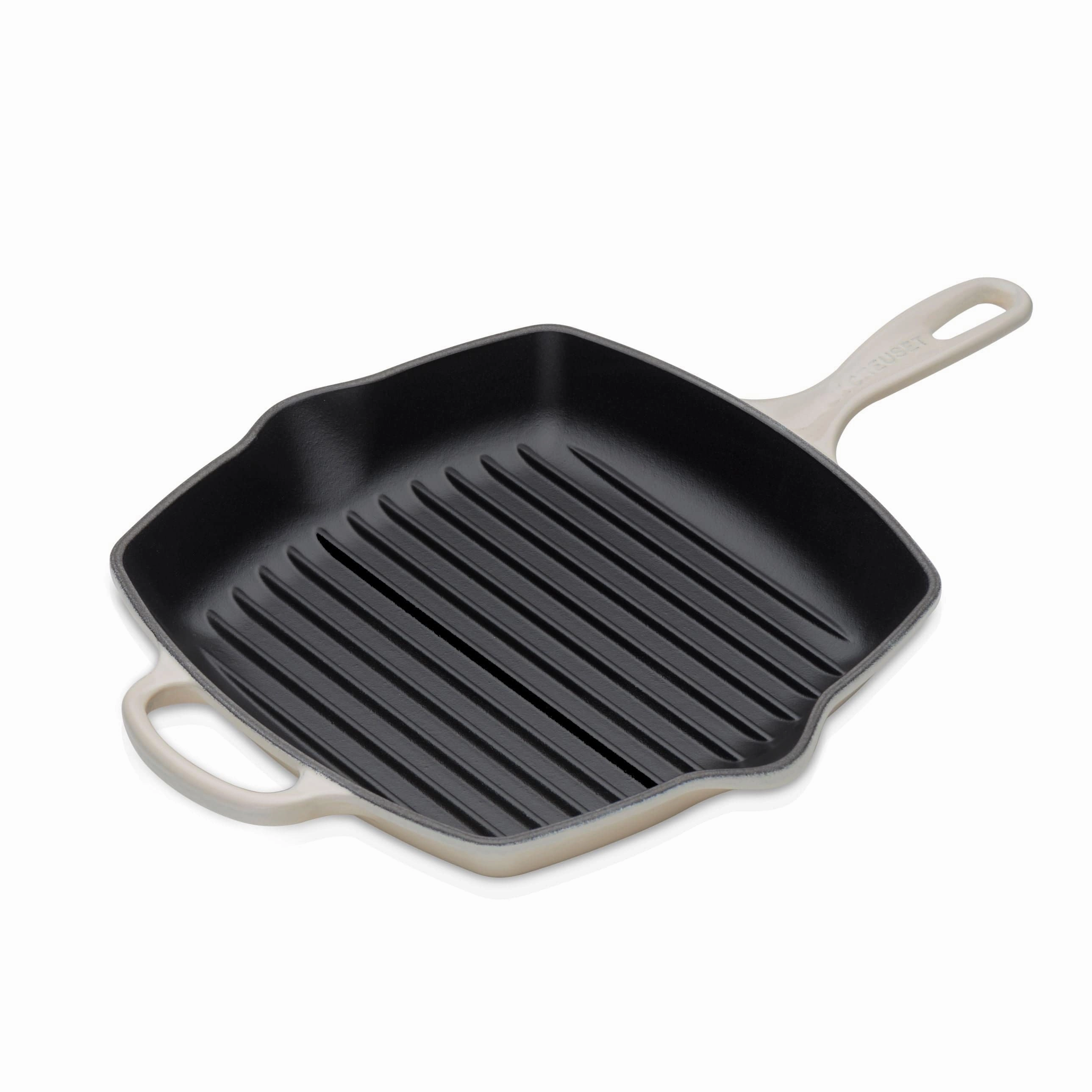 Le Creuset Signature Cast Iron 26cm Square Grillit Cerise