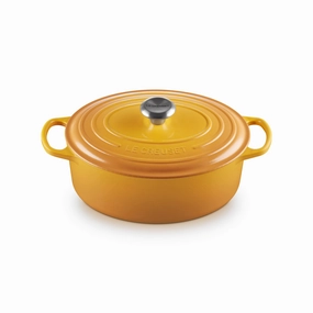 Le Creuset Signature Cast Iron Oval Casserole 27cm in Nectar Kitchen,modern kitchen essentials