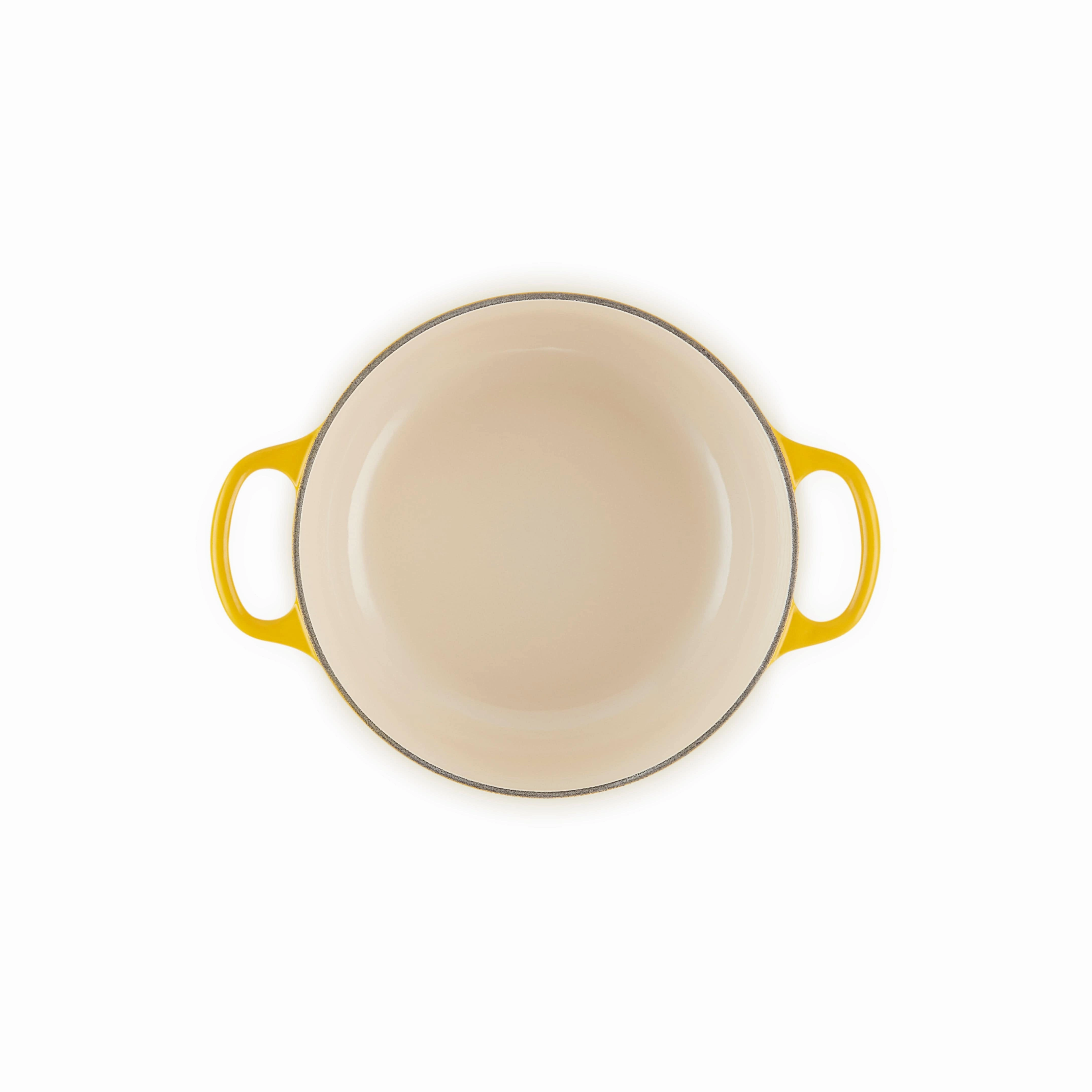 Le Creuset Signature Cast Iron Round Casserole 20cm in Nectar