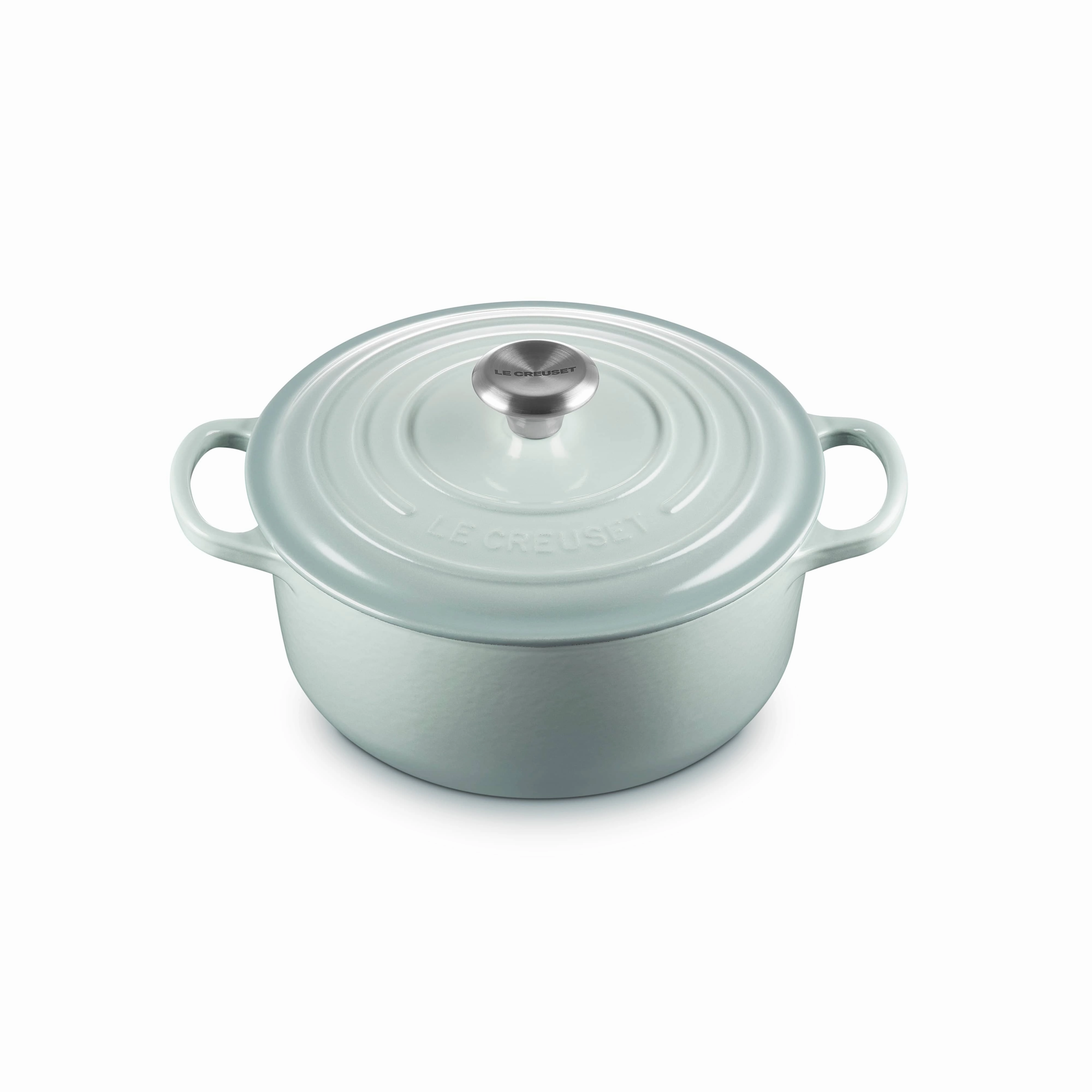 Le Creuset Signature Cast Iron Round Casserole 20cm Sea Salt Kitchen,modern kitchen essentials
