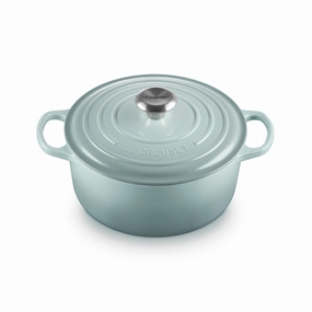 Le Creuset Signature Cast Iron Round Casserole 24cm Sea Salt Kitchen,modern kitchen essentials
