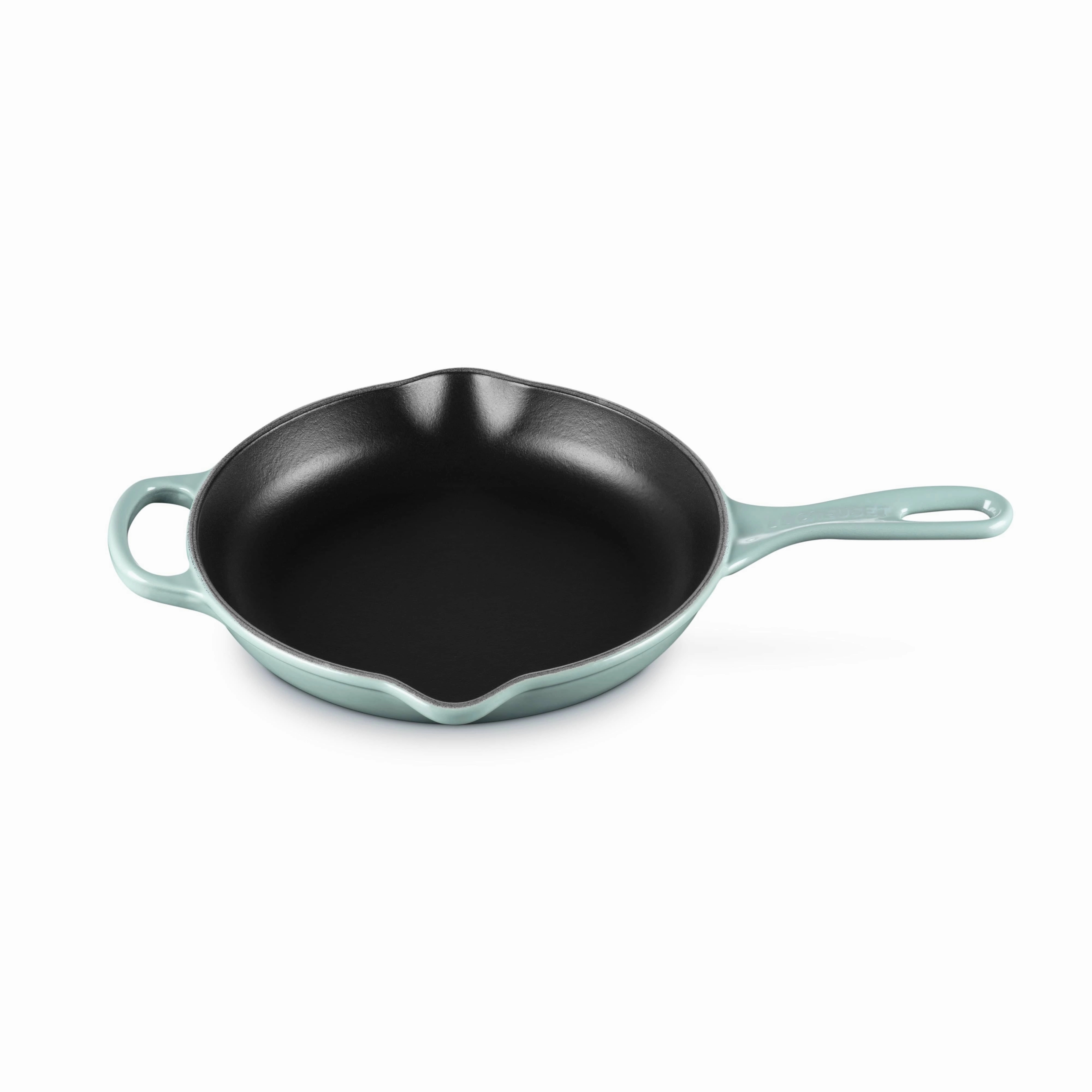 Le Creuset Signature Cast Iron Skillet with Metal Handle 23cm Sea Salt Kitchen,modern kitchen essentials