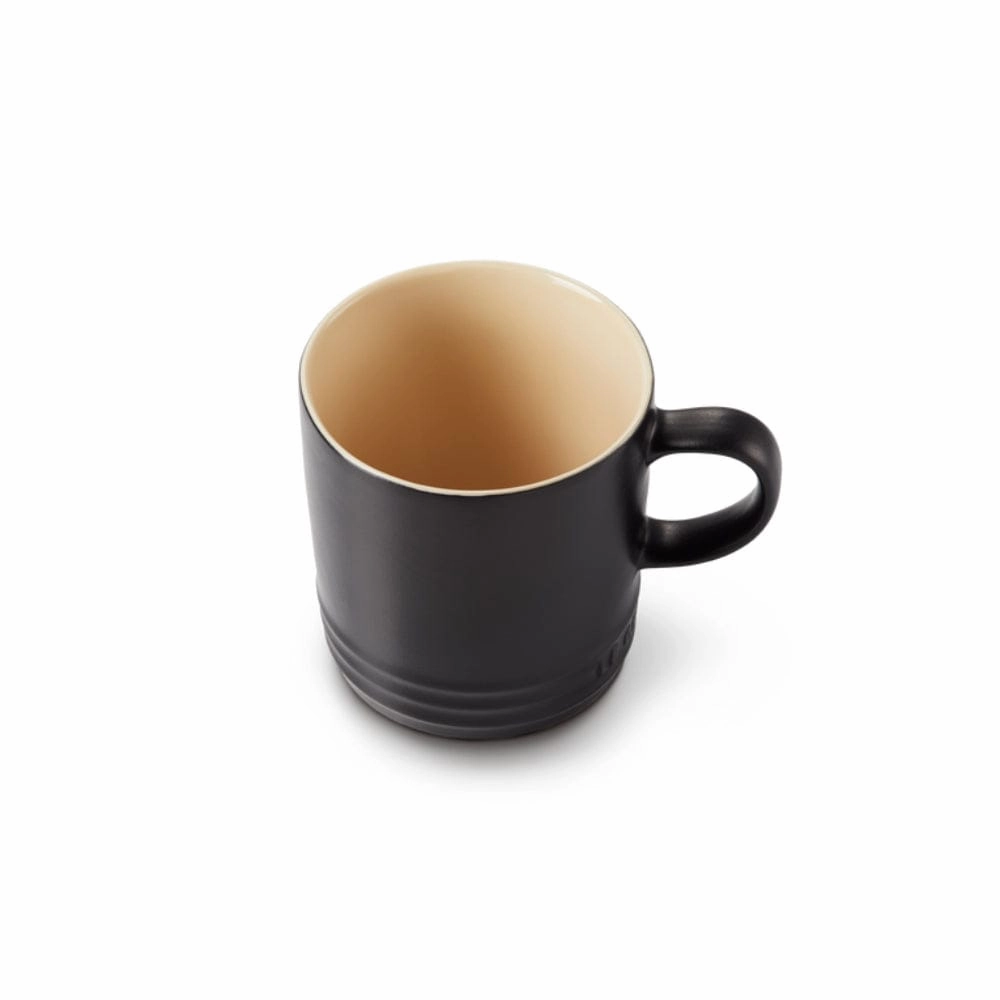 Le Creuset Stoneware 350ml Mug in Satin Black