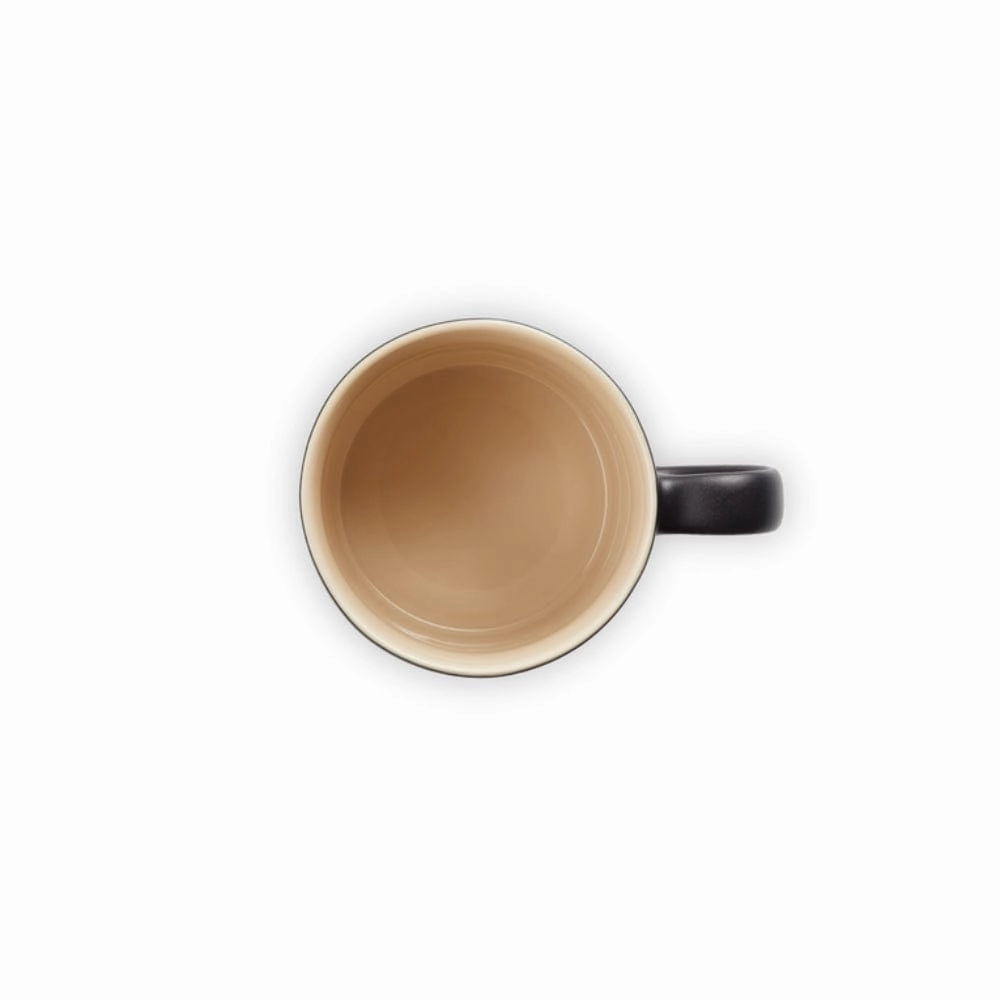 Le Creuset Stoneware 350ml Mug in Satin Black