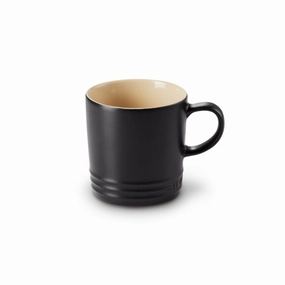 Le Creuset Stoneware 350ml Mug in Satin Black Kitchen,modern kitchen essentials