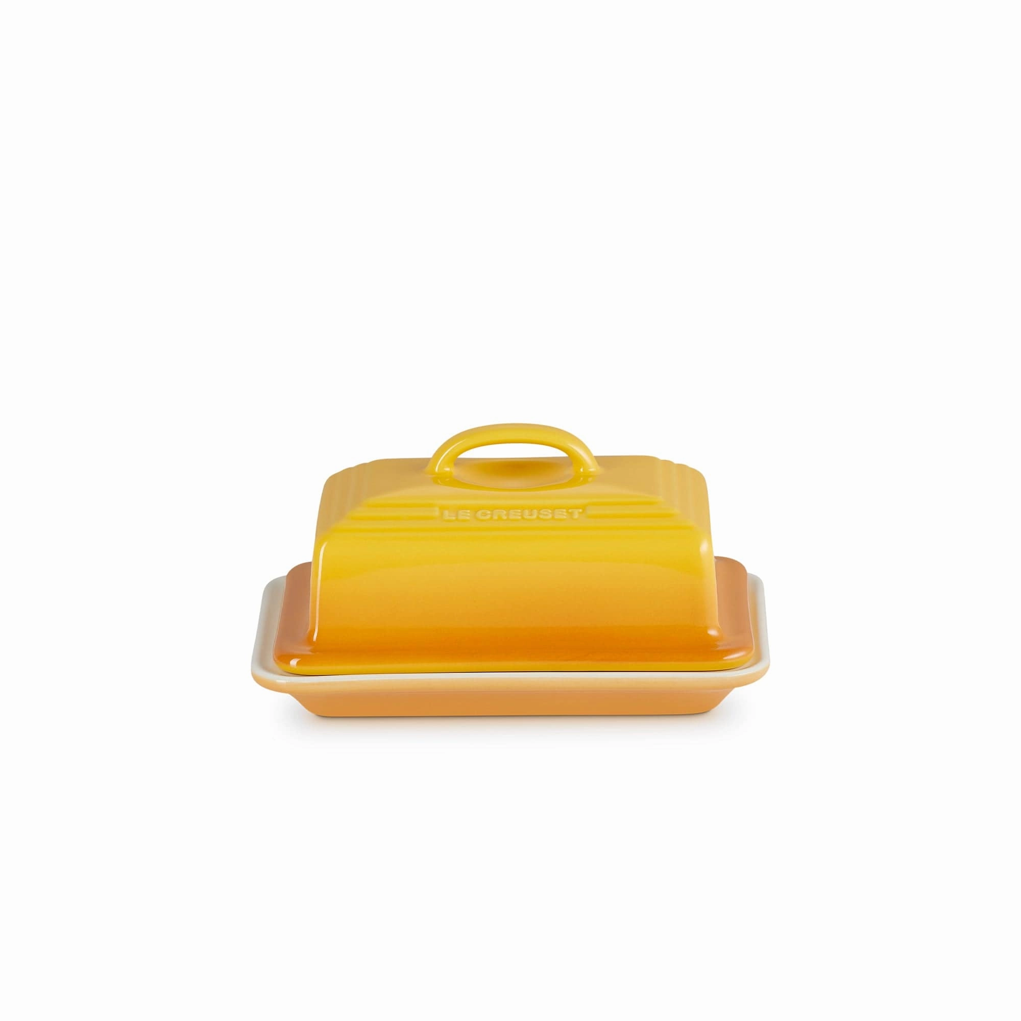 Le Creuset Stoneware Butter Dish in Nectar