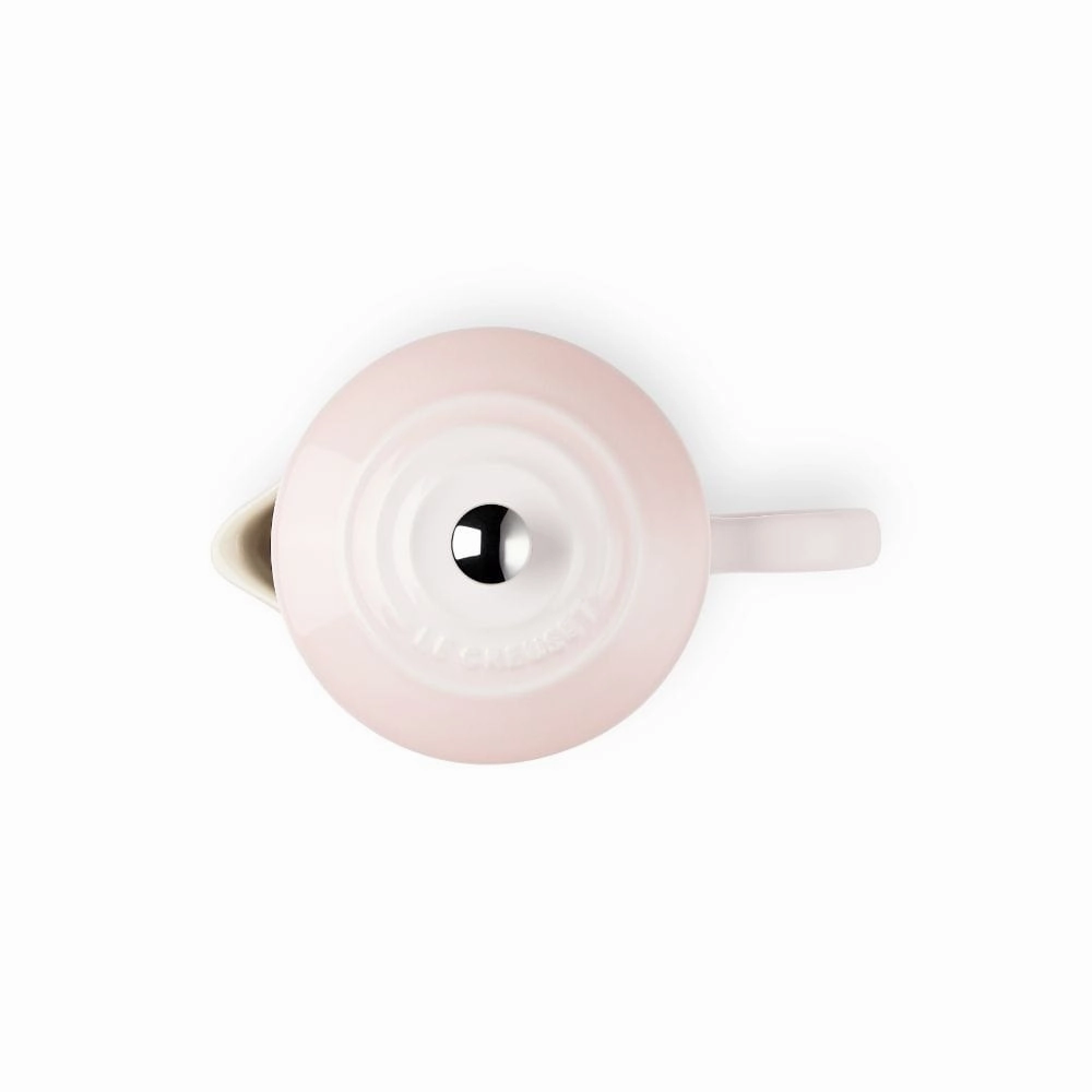 Le Creuset Stoneware Cafetiere with Metal Press Shell In Pink