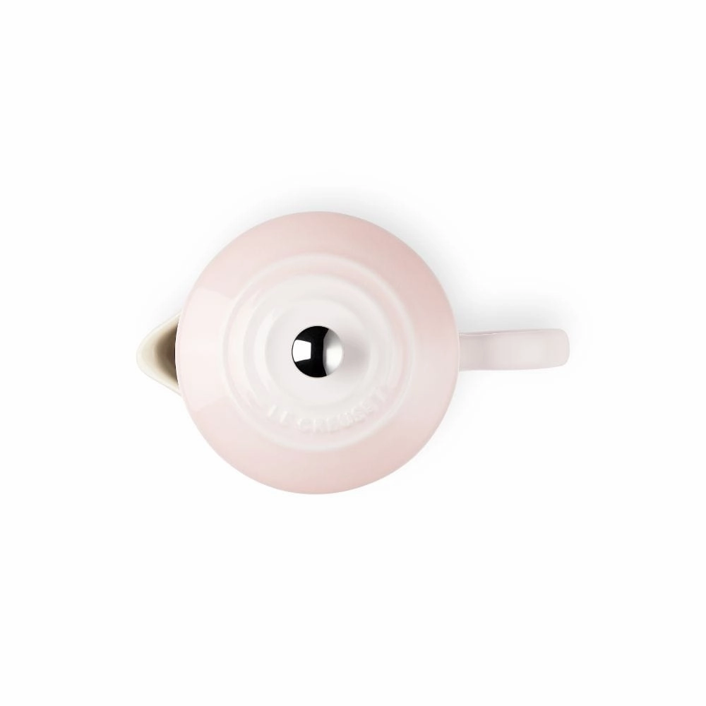 Le Creuset Stoneware Cafetiere with Metal Press Shell In Pink