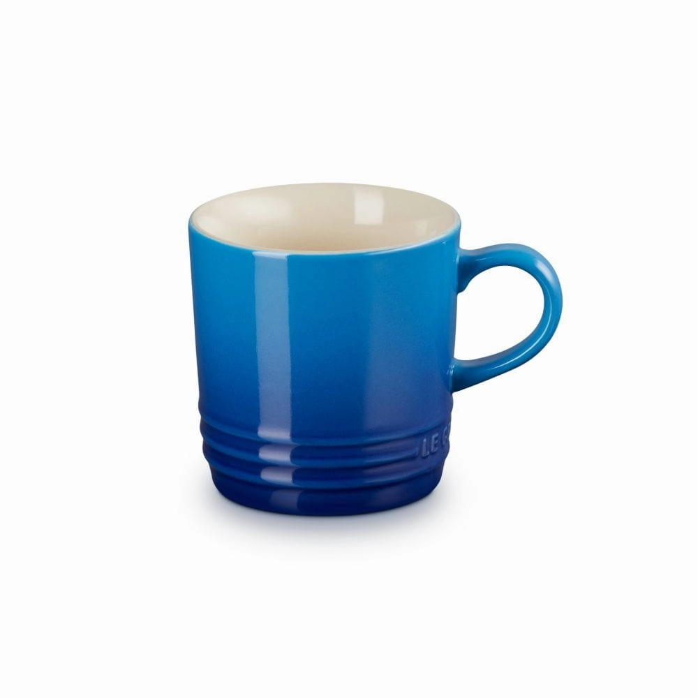 Le Creuset Stoneware Cappuccino Mug 200ml in Azure Kitchen,modern kitchen essentials