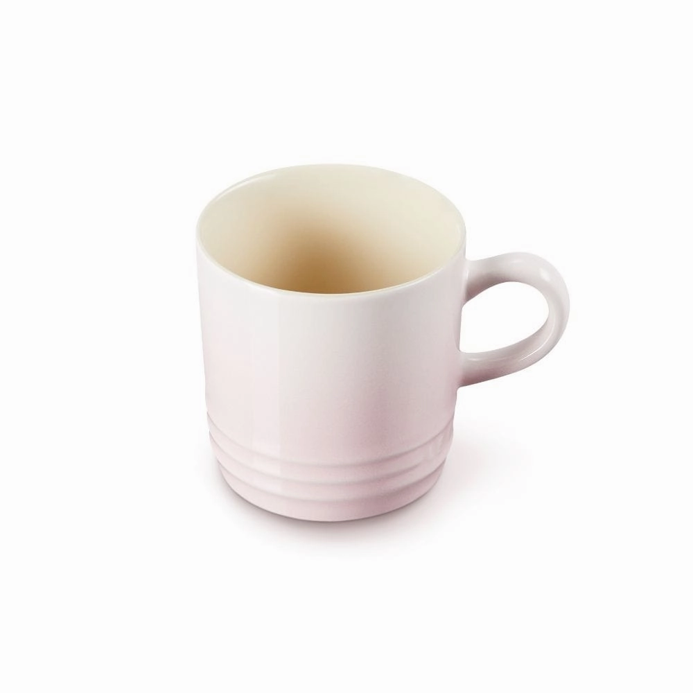 Le Creuset Stoneware Cappuccino Mug 200ml in Shell Pink
