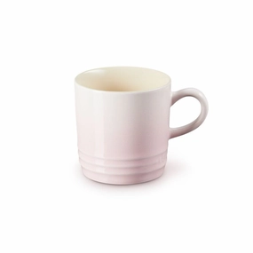 Le Creuset Stoneware Cappuccino Mug 200ml in Shell Pink Kitchen,modern kitchen essentials