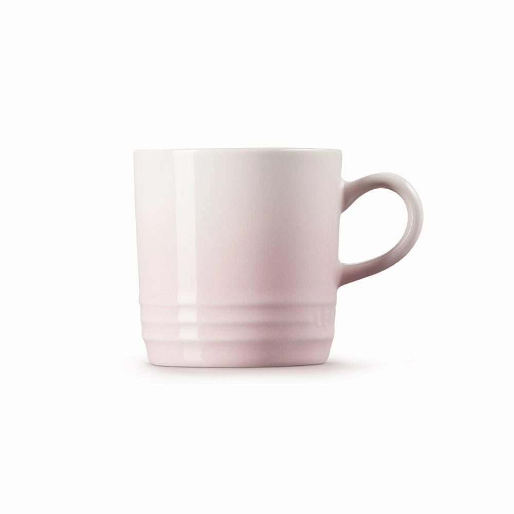 Le Creuset Stoneware Cappuccino Mug 200ml in Shell Pink