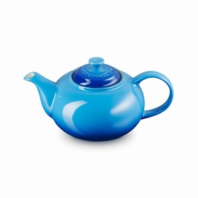 Le Creuset Stoneware Classic Teapot 1.3L Azure Kitchen,modern kitchen essentials