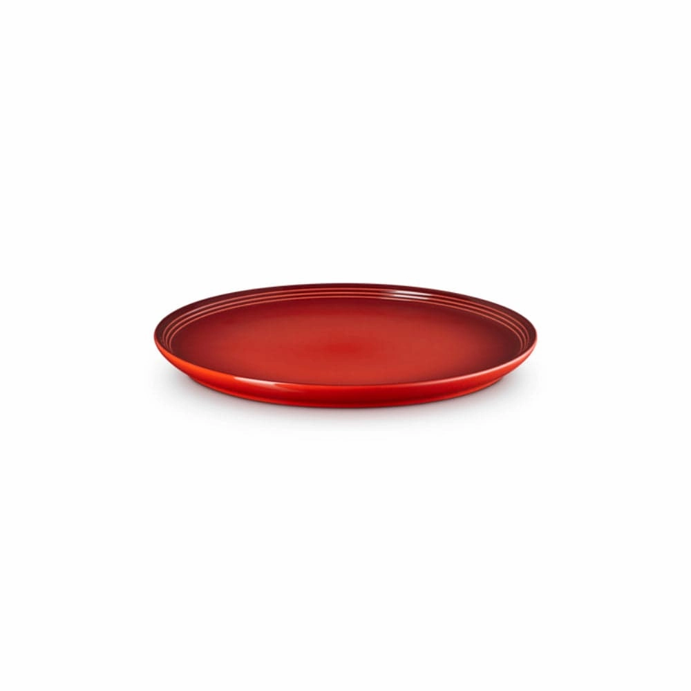 Le Creuset Stoneware Coupe Dinner Plate 27cm In Cerise