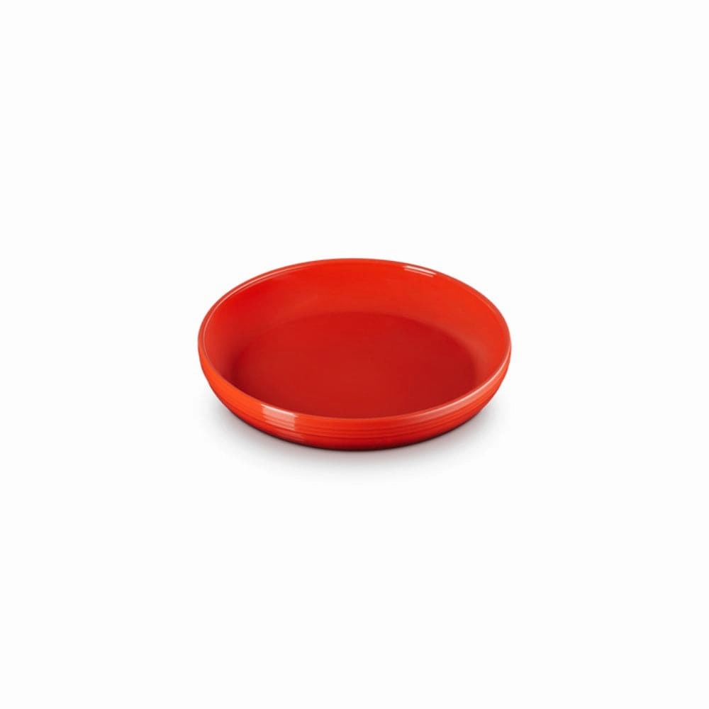 Le Creuset Stoneware Coupe Pasta Bowl 22cm In Cerise
