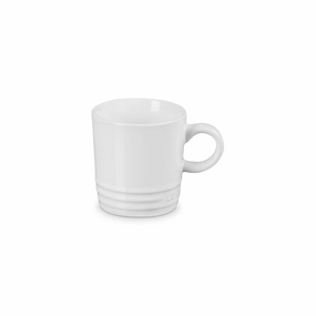 Le Creuset Stoneware Espresso Mug 100ml White Kitchen,modern kitchen essentials