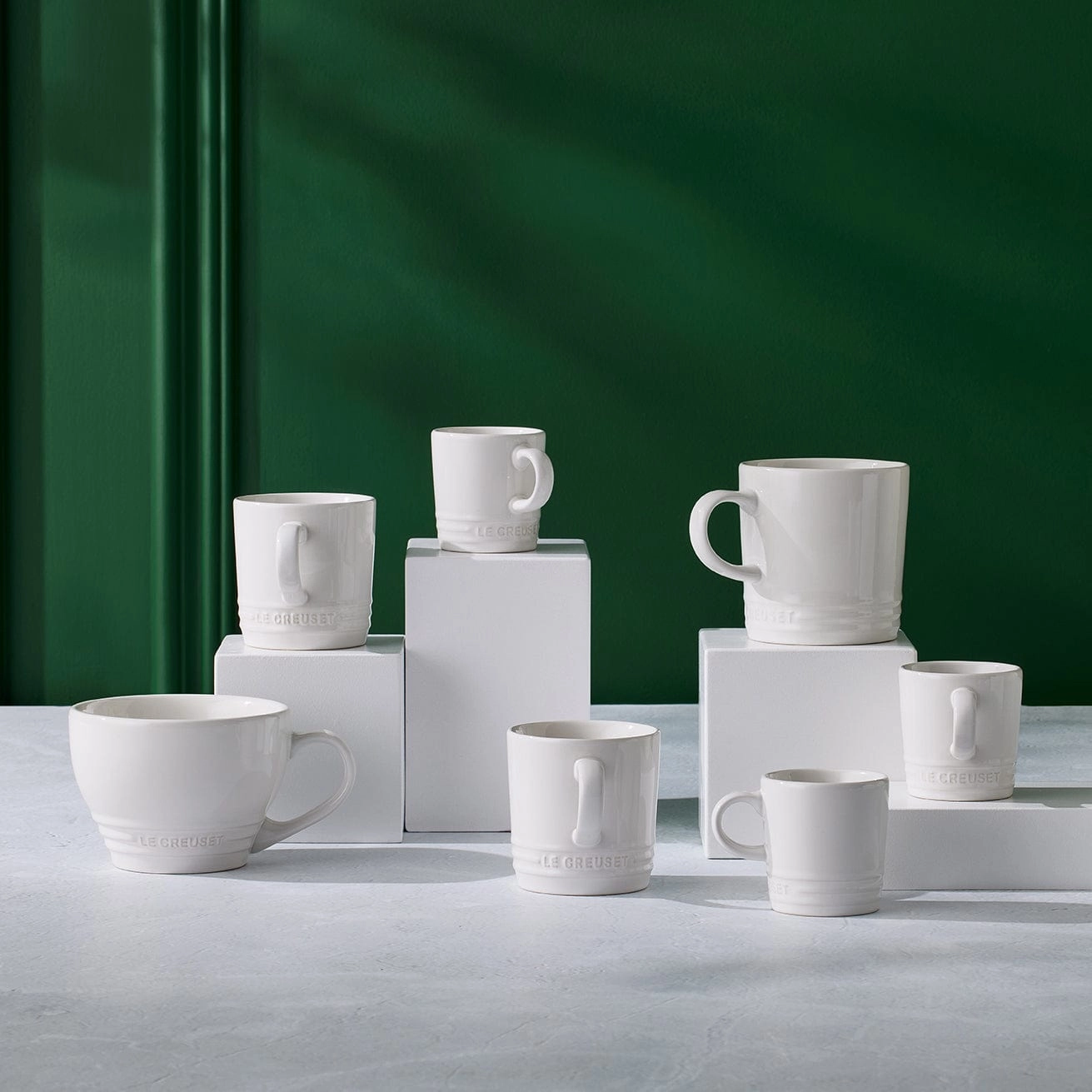 Le Creuset Stoneware Espresso Mug 100ml White