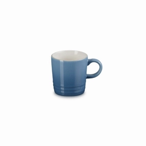 Le Creuset Stoneware Espresso Mug In Chambray Kitchen,modern kitchen essentials