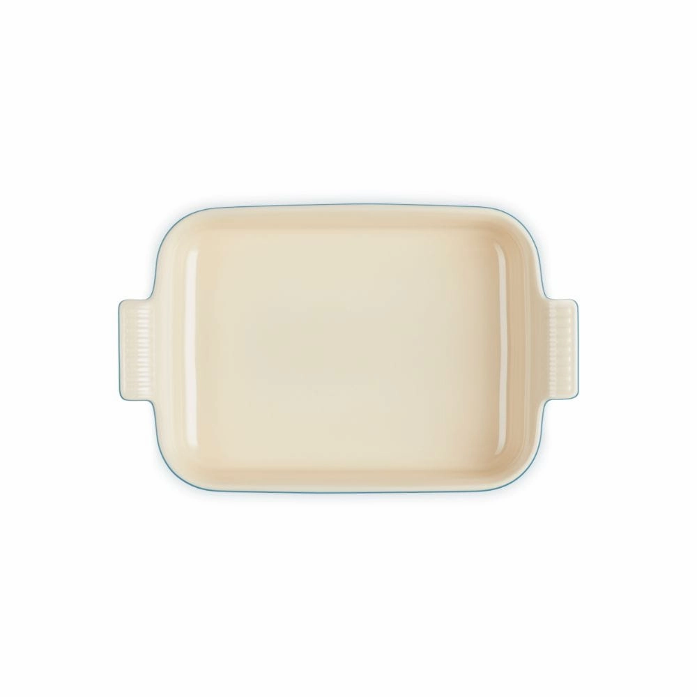 Le Creuset Stoneware Heritage Rectangular Deep Dish in Azure, 32cm