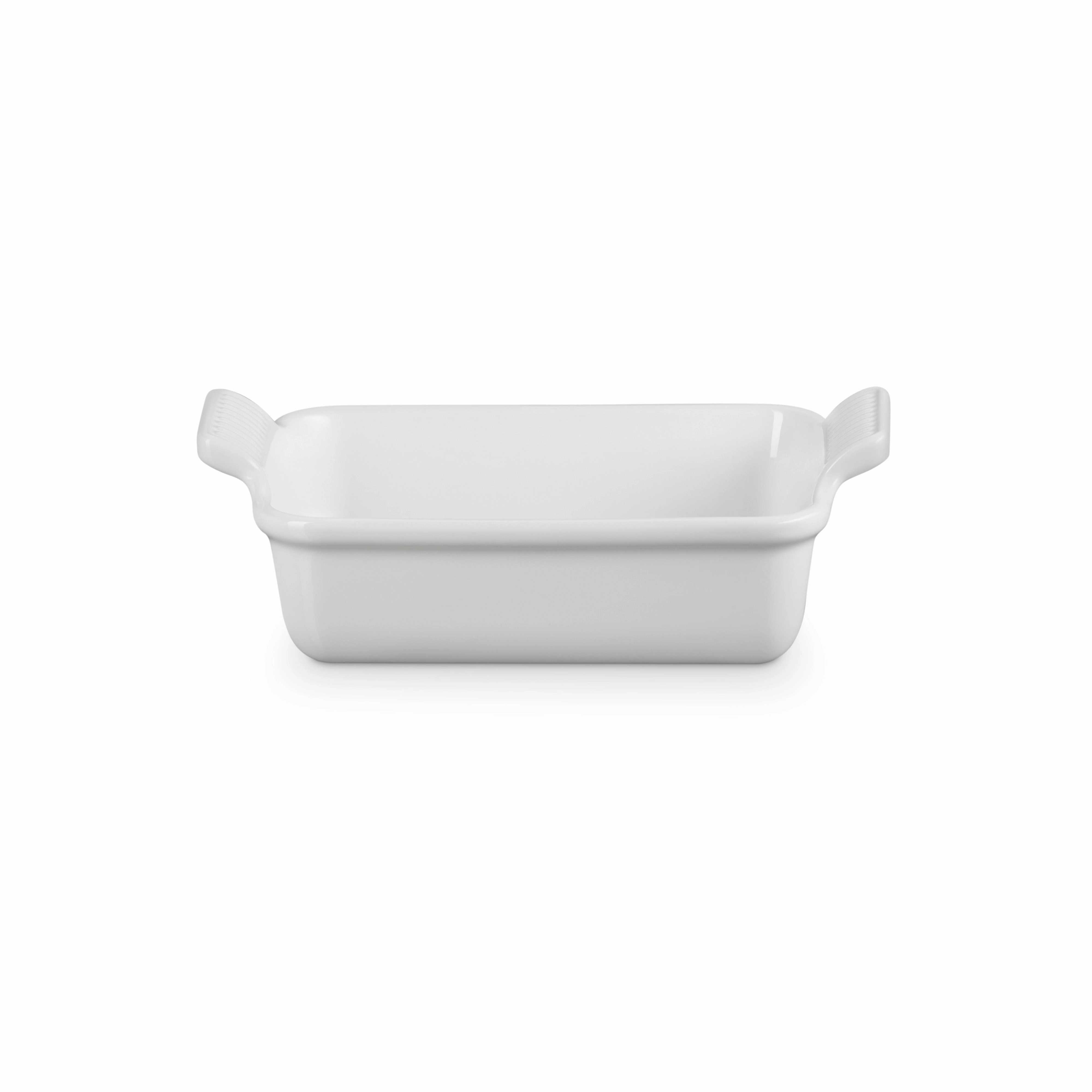 Le Creuset Stoneware Heritage Rectangular Dish 19cm White
