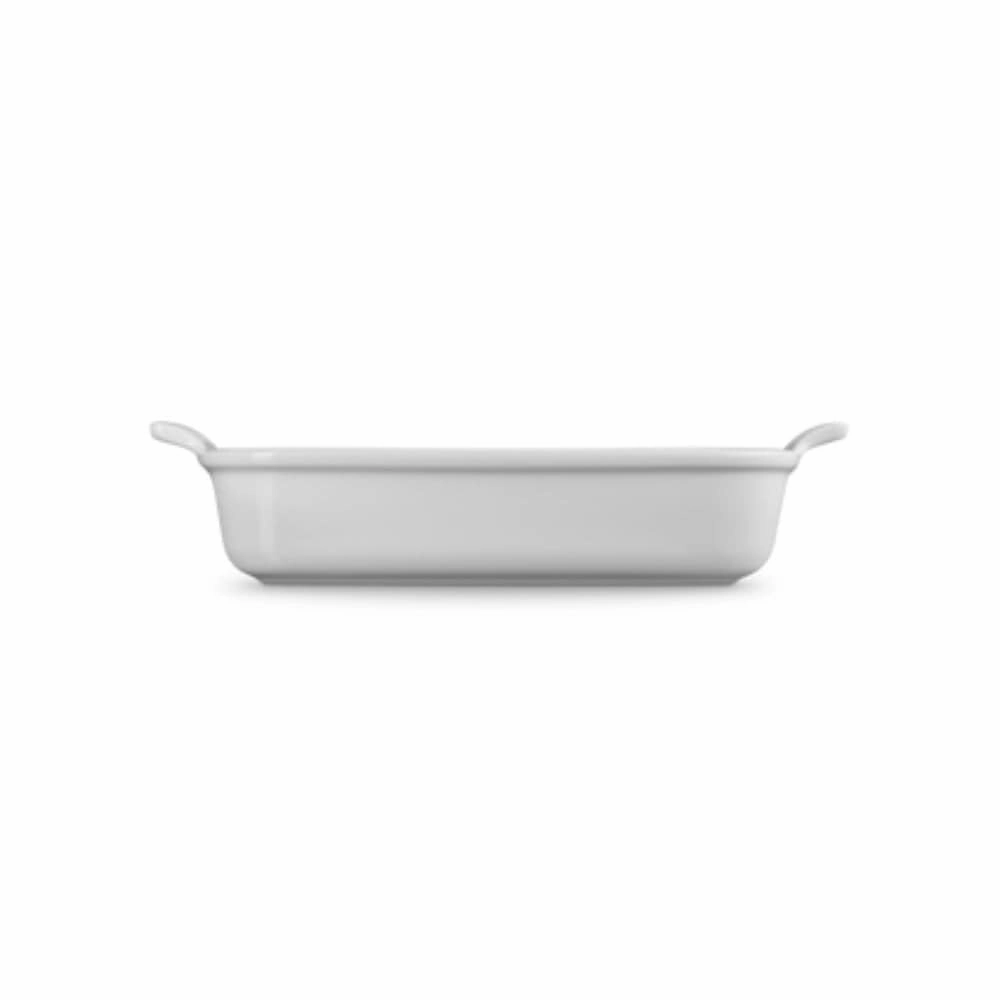 Le Creuset Stoneware Heritage Rectangular Dish 32cm In White