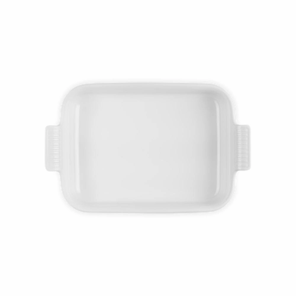 Le Creuset Stoneware Heritage Rectangular Dish 32cm In White